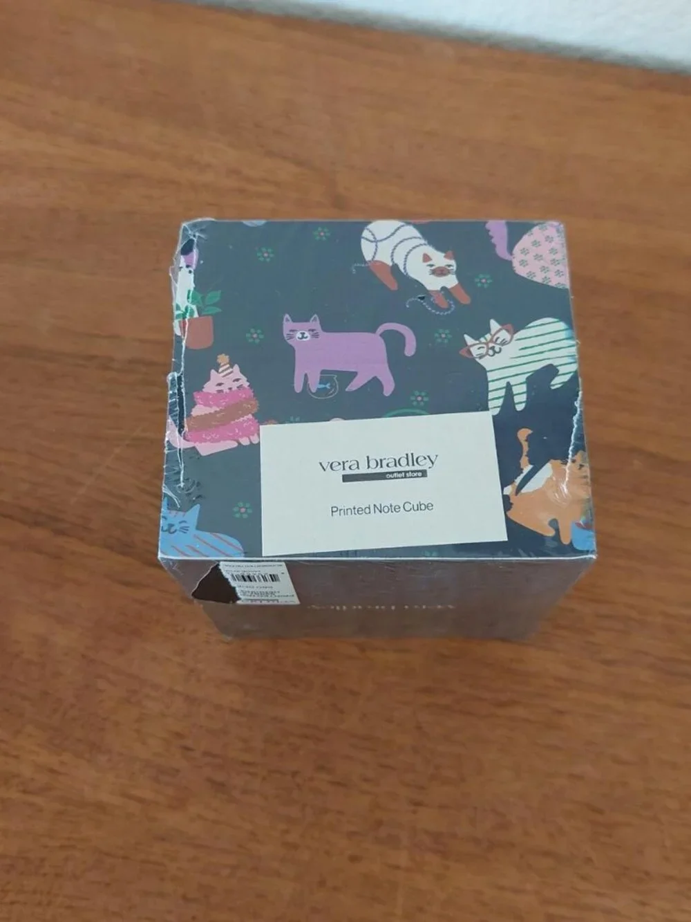 Vera Bradley Printed Note Cube with cats herding cats #verabradley #notebook Mu